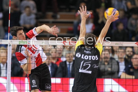  21.10.2016 RZESZOW<br />SIATKOWKA PLUSLIGA 2016/2017 MEN VOLLEYBALL POLAND POLISH PLUS LIGA LEAGUE SEASON 2016/2017<br />MECZ ASSECO RESOVIA RZESZOW - LOTOS TREFL GDANSK <br />N/Z THIBAULT ROSSARD <br /> 