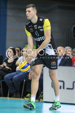  21.10.2016 RZESZOW<br />SIATKOWKA PLUSLIGA 2016/2017 MEN VOLLEYBALL POLAND POLISH PLUS LIGA LEAGUE SEASON 2016/2017<br />MECZ ASSECO RESOVIA RZESZOW - LOTOS TREFL GDANSK <br />N/Z DMYTRO PASHYTSKYY ( PASZYCKI ) SYLWETKA <br /> 