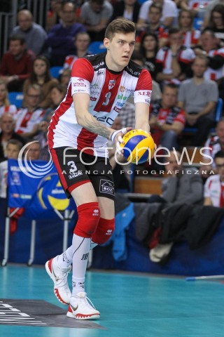  21.10.2016 RZESZOW<br />SIATKOWKA PLUSLIGA 2016/2017 MEN VOLLEYBALL POLAND POLISH PLUS LIGA LEAGUE SEASON 2016/2017<br />MECZ ASSECO RESOVIA RZESZOW - LOTOS TREFL GDANSK <br />N/Z BARTLOMIEJ LEMANSKI SYLWETKA <br /> 