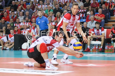  21.10.2016 RZESZOW<br />SIATKOWKA PLUSLIGA 2016/2017 MEN VOLLEYBALL POLAND POLISH PLUS LIGA LEAGUE SEASON 2016/2017<br />MECZ ASSECO RESOVIA RZESZOW - LOTOS TREFL GDANSK <br />N/Z MARKO IVOVIC FREDERIC WINTERS <br /> 