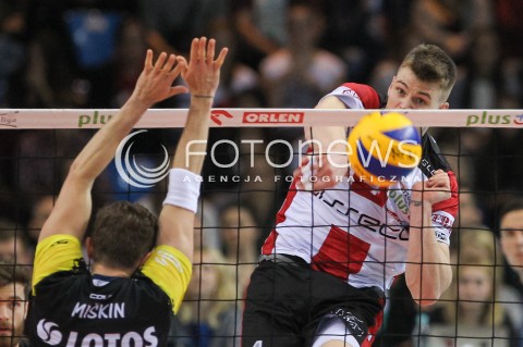  21.10.2016 RZESZOW<br />SIATKOWKA PLUSLIGA 2016/2017 MEN VOLLEYBALL POLAND POLISH PLUS LIGA LEAGUE SEASON 2016/2017<br />MECZ ASSECO RESOVIA RZESZOW - LOTOS TREFL GDANSK <br />N/Z JOHN GORDON PERRIN <br /> 