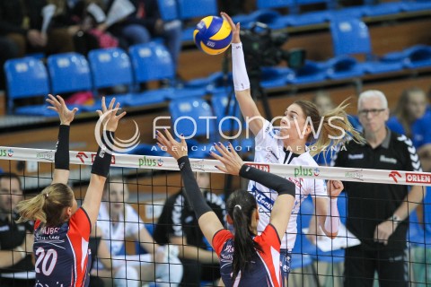  23.10.2016 RZESZOW<br />SIATKOWKA ORLEN LIGA 2016/2017 WOMEN VOLLEYBALL POLAND POLISH ORLENLIGA LEAGUE SEASON 2016/2017<br />MECZ DEVELOPRES SKYRES RZESZOW - BUDOWLANI LODZ <br />N/Z MAGDALENA HAWRYLA <br /> 