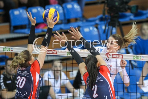  23.10.2016 RZESZOW<br />SIATKOWKA ORLEN LIGA 2016/2017 WOMEN VOLLEYBALL POLAND POLISH ORLENLIGA LEAGUE SEASON 2016/2017<br />MECZ DEVELOPRES SKYRES RZESZOW - BUDOWLANI LODZ <br />N/Z MAGDALENA HAWRYLA <br /> 