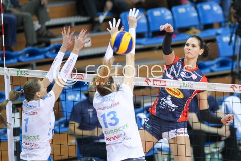  23.10.2016 RZESZOW<br />SIATKOWKA ORLEN LIGA 2016/2017 WOMEN VOLLEYBALL POLAND POLISH ORLENLIGA LEAGUE SEASON 2016/2017<br />MECZ DEVELOPRES SKYRES RZESZOW - BUDOWLANI LODZ <br />N/Z GABRIELA POLANSKA <br /> 