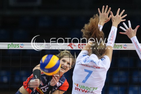  23.10.2016 RZESZOW<br />SIATKOWKA ORLEN LIGA 2016/2017 WOMEN VOLLEYBALL POLAND POLISH ORLENLIGA LEAGUE SEASON 2016/2017<br />MECZ DEVELOPRES SKYRES RZESZOW - BUDOWLANI LODZ <br />N/Z KAJA GROBELNA <br /> 
