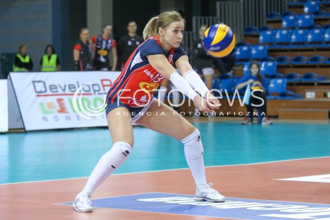  23.10.2016 RZESZOW<br />SIATKOWKA ORLEN LIGA 2016/2017 WOMEN VOLLEYBALL POLAND POLISH ORLENLIGA LEAGUE SEASON 2016/2017<br />MECZ DEVELOPRES SKYRES RZESZOW - BUDOWLANI LODZ <br />N/Z PAULINA MAJ - ERWARDT SYLWETKA <br /> 
