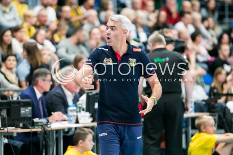  29.10.2016 BELCHATOW<br />
SIATKOWKA PLUS LIGA 2016/2017 MEN VOLLEYBALL POLAND PLUSLIGA<br />
PGE SKRA BELCHATOW -  LOTOS TREFL GDANSK<br />
N/Z ANDREA ANASTASI SYLWETKA<br />
 