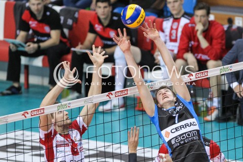  30.10.2016 RZESZOW<br />SIATKOWKA PLUSLIGA 2016/2017 MEN VOLLEYBALL POLAND POLISH PLUS LIGA LEAGUE SEASON 2016/2017<br />MECZ ASSECO RESOVIA RZESZOW - CERRAD CZARNI RADOM <br />N/Z MICHAL KEDZIERSKI PIOTR NOWAKOWSKI <br /> 
