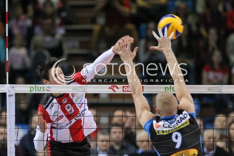  30.10.2016 RZESZOW<br />SIATKOWKA PLUSLIGA 2016/2017 MEN VOLLEYBALL POLAND POLISH PLUS LIGA LEAGUE SEASON 2016/2017<br />MECZ ASSECO RESOVIA RZESZOW - CERRAD CZARNI RADOM <br />N/Z THIBAULT ROSSARD <br /> 