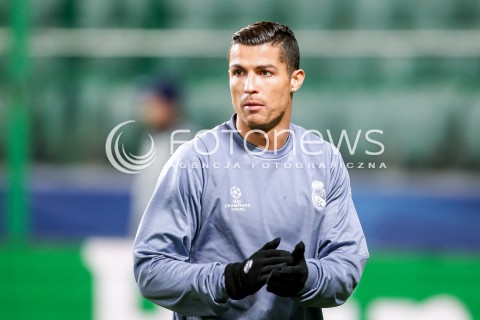  02.11.2016 WARSZAWA PILKA NOZNA STADION LEGII<br />FOOTBALL RUNDA ELIMINACJI UEFA CHAMPIONS LEAGUE<br />MECZ LEGIA WARSZAWA - REAL MADRYT<br />N/Z CRISTIANO RONALDO <br /> 
