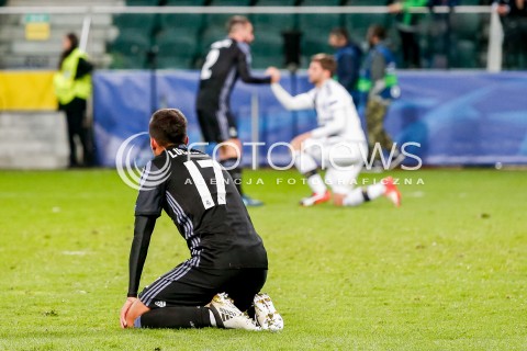  02.11.2016 WARSZAWA PILKA NOZNA STADION LEGII<br />FOOTBALL RUNDA ELIMINACJI UEFA CHAMPIONS LEAGUE<br />MECZ LEGIA WARSZAWA - REAL MADRYT<br />N/Z RADOSC SMUTEK PO MECZU<br /> 