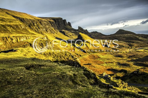  06.11.2016 JESIENNY PEJZAZ SZKOCJI<br />
ZDJECIE ILUSTRACYJNE<br />
N/Z PUNKT WIDOKOWY OSUWISKA QUIRAING<br />
 