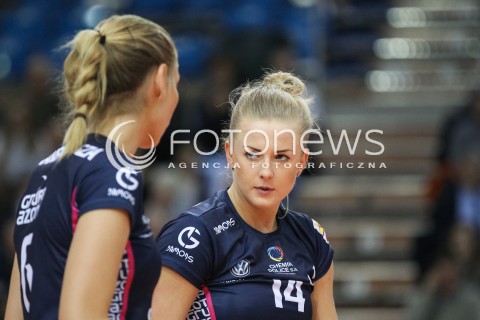  06.11.2016 RZESZOW<br />SIATKOWKA ORLEN LIGA 2016/2017 WOMEN VOLLEYBALL POLAND POLISH ORLENLIGA LEAGUE SEASON 2016/2017<br />MECZ DEVELOPRES SKYRES RZESZOW - CHEMIK POLICE <br />N/Z JOANNA WOLOSZ <br /> 