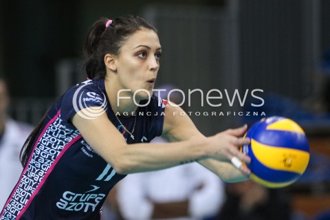  06.11.2016 RZESZOW<br />SIATKOWKA ORLEN LIGA 2016/2017 WOMEN VOLLEYBALL POLAND POLISH ORLENLIGA LEAGUE SEASON 2016/2017<br />MECZ DEVELOPRES SKYRES RZESZOW - CHEMIK POLICE <br />N/Z STEFANA VELJKOVIC SYLWETKA <br /> 