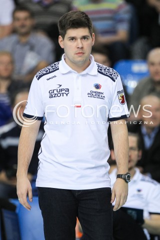  06.11.2016 RZESZOW<br />SIATKOWKA ORLEN LIGA 2016/2017 WOMEN VOLLEYBALL POLAND POLISH ORLENLIGA LEAGUE SEASON 2016/2017<br />MECZ DEVELOPRES SKYRES RZESZOW - CHEMIK POLICE <br />N/Z JAKUB GLUSZAK - I TRENER ( HEAD COACH ) SYLWETKA <br /> 