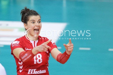  06.11.2016 RZESZOW<br />SIATKOWKA ORLEN LIGA 2016/2017 WOMEN VOLLEYBALL POLAND POLISH ORLENLIGA LEAGUE SEASON 2016/2017<br />MECZ DEVELOPRES SKYRES RZESZOW - CHEMIK POLICE <br />N/Z LUCYNA BOREK RADOSC EMOCJE SYLWETKA <br /> 