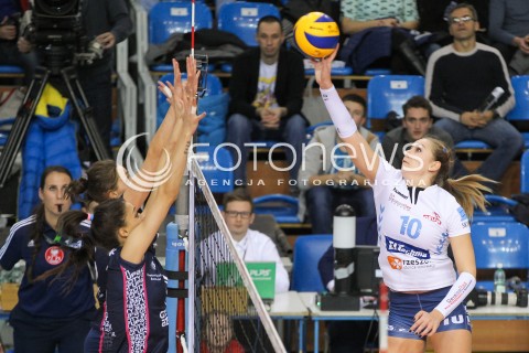  06.11.2016 RZESZOW<br />SIATKOWKA ORLEN LIGA 2016/2017 WOMEN VOLLEYBALL POLAND POLISH ORLENLIGA LEAGUE SEASON 2016/2017<br />MECZ DEVELOPRES SKYRES RZESZOW - CHEMIK POLICE <br />N/Z ADELA HELIC <br /> 