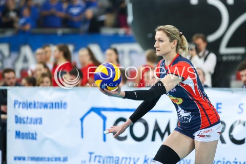  07.11.2016 LODZ SIATKOWKA <br />
ORLEN LIGA  SEZON 2016/2017 <br />
BEEF MASTER BUDOWLANI LODZ - LKS COMMERCECON<br />
N/Z SYLWIA PYCIA SYLWETKA<br />
 