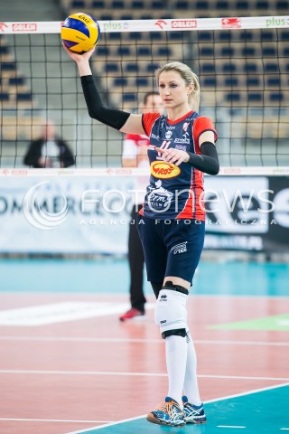  07.11.2016 LODZ SIATKOWKA <br />
ORLEN LIGA  SEZON 2016/2017 <br />
BEEF MASTER BUDOWLANI LODZ - LKS COMMERCECON<br />
N/Z SYLWIA PYCIA SYLWETKA<br />
 