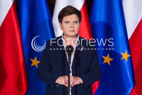  07.11.2016 LANCUT<br />KONFERENCJA "10 LAT DEKLARACJI LANCUCKIEJ - VIA CARPATIA DZIS, WYZWANIA NA PRZYSZLOSC" Z UDZIALEM PREMIER <br />N/Z PREMIER BEATA SZYDLO<br /> 