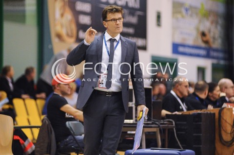  07.11.2016 KROSNO <br />KOSZYKOWKA TAURON BASKET LIGA PLK 2016/2017 <br />MEN BASKETBALL POLAND POLISH BASKETLIGA LEAGUE SEASON 2016/2017 <br />MECZ MIASTO SZKLA KROSNO - PGE TUROW ZGORZELEC<br />N/Z MATHIAS FISCHER - I TRENER ( HEAD COACH ) SYLWETKA <br /> 
