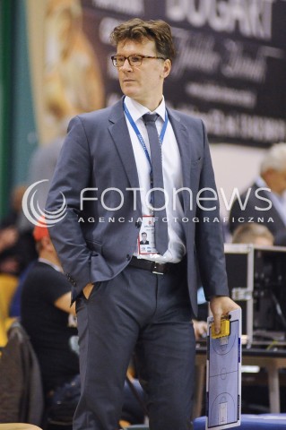  07.11.2016 KROSNO <br />KOSZYKOWKA TAURON BASKET LIGA PLK 2016/2017 <br />MEN BASKETBALL POLAND POLISH BASKETLIGA LEAGUE SEASON 2016/2017 <br />MECZ MIASTO SZKLA KROSNO - PGE TUROW ZGORZELEC<br />N/Z MATHIAS FISCHER - I TRENER ( HEAD COACH ) SYLWETKA <br /> 