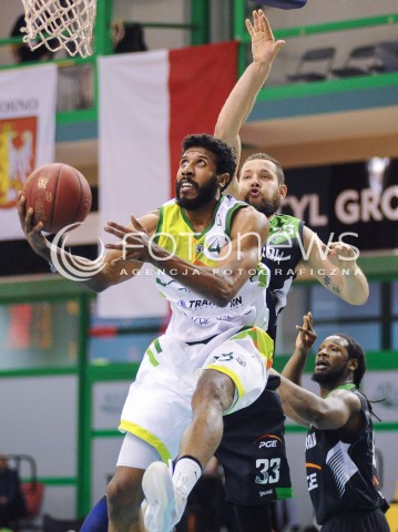  07.11.2016 KROSNO <br />KOSZYKOWKA TAURON BASKET LIGA PLK 2016/2017 <br />MEN BASKETBALL POLAND POLISH BASKETLIGA LEAGUE SEASON 2016/2017 <br />MECZ MIASTO SZKLA KROSNO - PGE TUROW ZGORZELEC<br />N/Z KAREEM MADDOX KIRK ARCHIBEQUE <br /> 