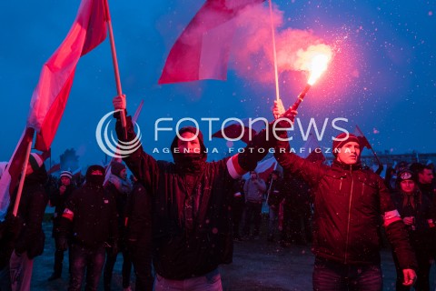  11.11.2016 WARSZAWA <br />MARSZ NIEPODLEGLOSCI 2016 SRODOWISK NARODOWYCH W WARSZAWIE <br />N/Z UCZESTNICY <br /> 