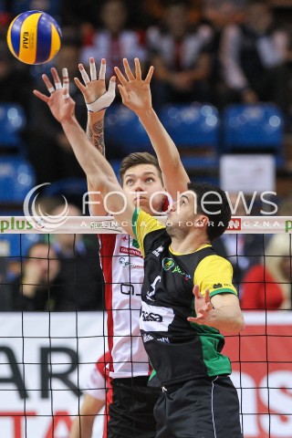  12.11.2016 RZESZOW<br />SIATKOWKA PLUSLIGA 2016/2017 MEN VOLLEYBALL POLAND POLISH PLUS LIGA LEAGUE SEASON 2016/2017<br />MECZ ASSECO RESOVIA RZESZOW - GKS KATOWICE <br />N/Z BARTLOMIEJ LEMANSKI MARCO FALASCHI <br /> 