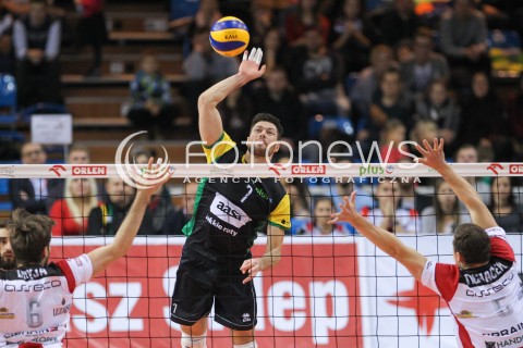  12.11.2016 RZESZOW<br />SIATKOWKA PLUSLIGA 2016/2017 MEN VOLLEYBALL POLAND POLISH PLUS LIGA LEAGUE SEASON 2016/2017<br />MECZ ASSECO RESOVIA RZESZOW - GKS KATOWICE <br />N/Z SERHIY KAPELUS <br /> 
