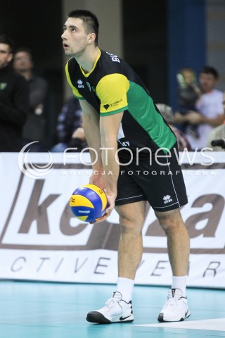  12.11.2016 RZESZOW<br />SIATKOWKA PLUSLIGA 2016/2017 MEN VOLLEYBALL POLAND POLISH PLUS LIGA LEAGUE SEASON 2016/2017<br />MECZ ASSECO RESOVIA RZESZOW - GKS KATOWICE <br />N/Z KAROL BUTRYN SYLWETKA <br /> 