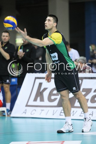  12.11.2016 RZESZOW<br />SIATKOWKA PLUSLIGA 2016/2017 MEN VOLLEYBALL POLAND POLISH PLUS LIGA LEAGUE SEASON 2016/2017<br />MECZ ASSECO RESOVIA RZESZOW - GKS KATOWICE <br />N/Z KAROL BUTRYN SYLWETKA <br /> 