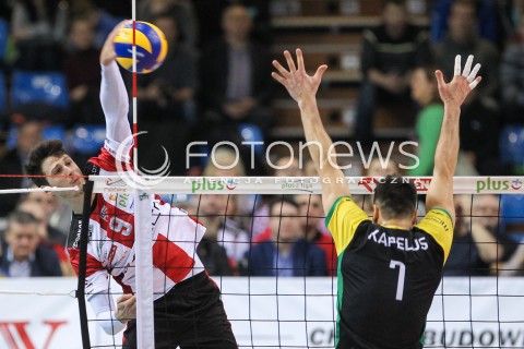  12.11.2016 RZESZOW<br />SIATKOWKA PLUSLIGA 2016/2017 MEN VOLLEYBALL POLAND POLISH PLUS LIGA LEAGUE SEASON 2016/2017<br />MECZ ASSECO RESOVIA RZESZOW - GKS KATOWICE <br />N/Z THIBAULT ROSSARD <br /> 