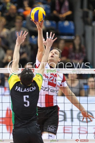  12.11.2016 RZESZOW<br />SIATKOWKA PLUSLIGA 2016/2017 MEN VOLLEYBALL POLAND POLISH PLUS LIGA LEAGUE SEASON 2016/2017<br />MECZ ASSECO RESOVIA RZESZOW - GKS KATOWICE <br />N/Z FREDERIC WINTERS <br /> 