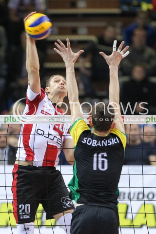  12.11.2016 RZESZOW<br />SIATKOWKA PLUSLIGA 2016/2017 MEN VOLLEYBALL POLAND POLISH PLUS LIGA LEAGUE SEASON 2016/2017<br />MECZ ASSECO RESOVIA RZESZOW - GKS KATOWICE <br />N/Z FREDERIC WINTERS <br /> 