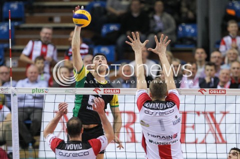  12.11.2016 RZESZOW<br />SIATKOWKA PLUSLIGA 2016/2017 MEN VOLLEYBALL POLAND POLISH PLUS LIGA LEAGUE SEASON 2016/2017<br />MECZ ASSECO RESOVIA RZESZOW - GKS KATOWICE <br />N/Z KAROL BUTRYN <br /> 