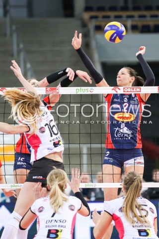  14.11.2016 LODZ SIATKOWKA ORLEN LIGA SEZON 2016/2017 VOLLEYBALL POLISH SEASON BEEF MASTER BUDOWLANI LODZ - BKS PROFI CREDIT BIELSKO-BIALA <br />
N/Z GABRIELA POLANSKA<br />
 