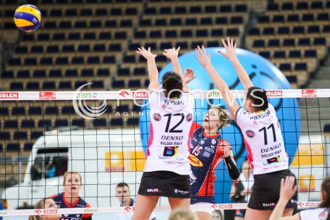  14.11.2016 LODZ SIATKOWKA ORLEN LIGA SEZON 2016/2017 VOLLEYBALL POLISH SEASON BEEF MASTER BUDOWLANI LODZ - BKS PROFI CREDIT BIELSKO-BIALA <br />
N/Z KAJA GROBELNA<br />
 