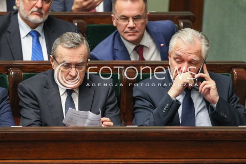  15.11.2016 WARSZAWA SEJM<br />POSIEDZENIE SEJMU RP<br />N/Z PIOTR GLINSKI JAROSLAW GOWIN<br /> 