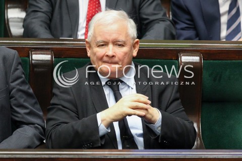  15.11.2016 WARSZAWA SEJM<br />POSIEDZENIE SEJMU RP<br />N/Z JAROSLAW KACZYNSKI<br /> 