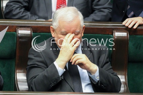  15.11.2016 WARSZAWA SEJM<br />POSIEDZENIE SEJMU RP<br />N/Z JAROSLAW KACZYNSKI<br /> 