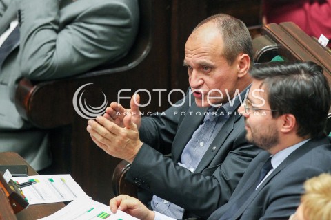  15.11.2016 WARSZAWA SEJM<br />POSIEDZENIE SEJMU RP<br />N/Z PAWEL KUKIZ<br /> 