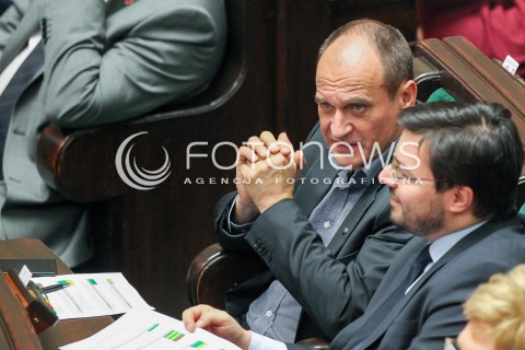  15.11.2016 WARSZAWA SEJM<br />POSIEDZENIE SEJMU RP<br />N/Z PAWEL KUKIZ<br /> 