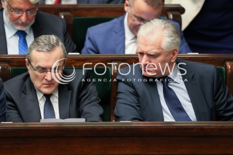  15.11.2016 WARSZAWA SEJM<br />POSIEDZENIE SEJMU RP<br />N/Z PIOTR GLINSKI JAROSLAW GOWIN<br /> 