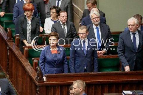  15.11.2016 WARSZAWA SEJM<br />POSIEDZENIE SEJMU RP<br />N/Z PREMIER BEATA SZYDLO<br /> 