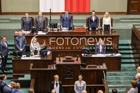  15.11.2016 WARSZAWA SEJM<br />POSIEDZENIE SEJMU RP<br />N/Z SALA PLENARNA SEJMU MAREK KUCHCINSKI<br /> 