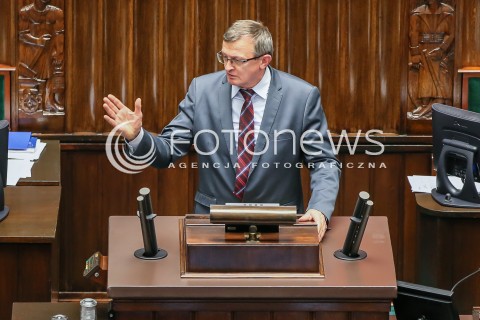  15.11.2016 WARSZAWA SEJM<br />POSIEDZENIE SEJMU RP<br />N/Z TADEUSZ CYMANSKI <br /> 