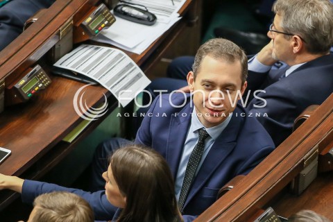  15.11.2016 WARSZAWA SEJM<br />POSIEDZENIE SEJMU RP<br />N/Z CEZARY TOMCZYK<br /> 