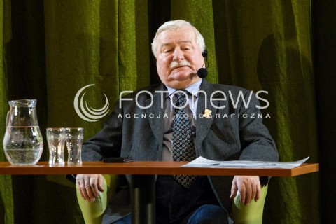  16.11.2016 RZESZOW<br />SPOTKANIE Z BYLYM PREZYDENTEM RP LECHEM WALESA W RZESZOWIE.<br />SPOTKANIE ZORGANIZOWAL KOMITET OBRONY DEMOKRACJI.<br />N/Z LECH WALESA<br /> 