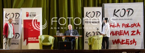  16.11.2016 RZESZOW<br />SPOTKANIE Z BYLYM PREZYDENTEM RP LECHEM WALESA W RZESZOWIE.<br />SPOTKANIE ZORGANIZOWAL KOMITET OBRONY DEMOKRACJI.<br />N/Z LECH WALESA<br /> 